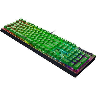 Razer BlackWidow V4 X – Minecraft Edition | מקלדת גיימינג מכאנית חוטית
