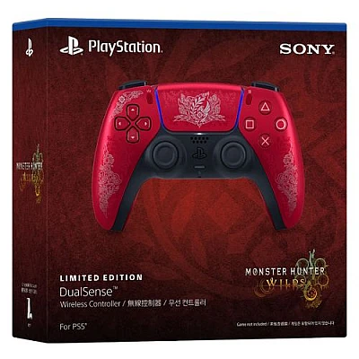 בקר מקורי אלחוטי DualSense Wireless Controller Monster Hunter Wilds Limited Edition – PS5 (גרסה יפנית)