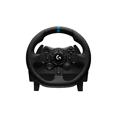 הגה מרוצים + דוושות Logitech G923 לקונסולות PS4 / PS5 ול-PC