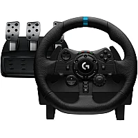 הגה מרוצים + דוושות Logitech G923 לקונסולות PS4 / PS5 ול-PC