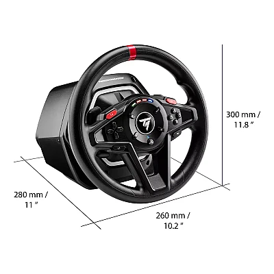 הגה מירוצים Thrustmaster T128 Force Feedback ל-PS5 / PS4 / PC הגה מירוצים Thrustmaster T128 Force Feedback ל-PS5 / PS4 / PC
