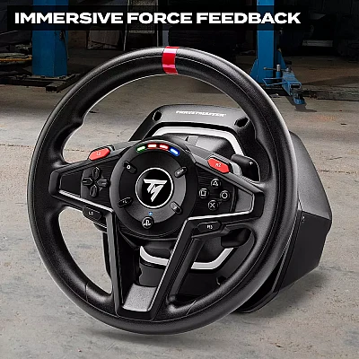 הגה מירוצים Thrustmaster T128 Force Feedback ל-PS5 / PS4 / PC הגה מירוצים Thrustmaster T128 Force Feedback ל-PS5 / PS4 / PC