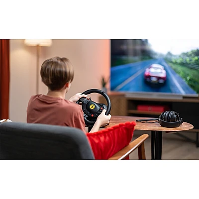 הגה ודוושות Thrustmaster T98 Ferrari 296 GTB ל-PS5 / PS4 / PC הגה ודוושות Thrustmaster T98 Ferrari 296 GTB ל-PS5 / PS4 / PC