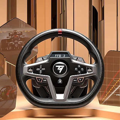 הגה מרוצים עם דוושות Thrustmaster T248P לקונסולות PS4|5 ו- PC