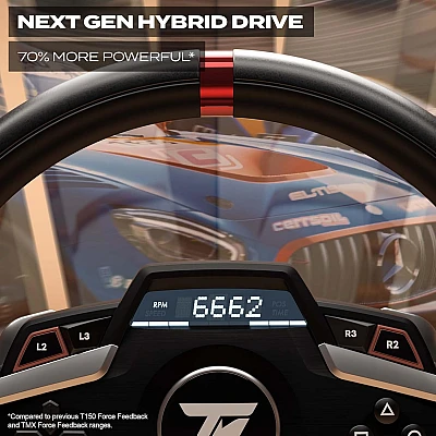 הגה מרוצים עם דוושות Thrustmaster T248P לקונסולות PS4|5 ו- PC