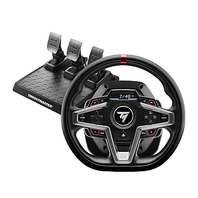 הגה מרוצים עם דוושות Thrustmaster T248P לקונסולות PS4|5 ו- PC