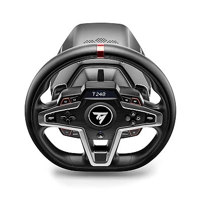 הגה מרוצים עם דוושות Thrustmaster T248P לקונסולות PS4|5 ו- PC