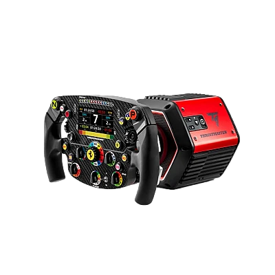 Thrustmaster T818 Ferrari SF1000 – סימולטור הגה מדויק עם Direct Drive