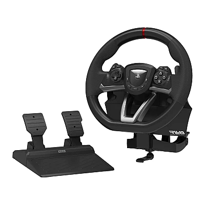 הגה מרוצים עם דוושות Hori Racing Wheel Apex לקונסולות PlayStation 5