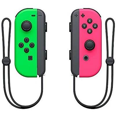Nintendo Switch Joy-Con Green / Pink – זוג בקרים רשמיים לנינטנדו סוויץ’
