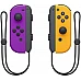 Nintendo Switch Joy-Con Pair Purple & Orange – זוג בקרים רשמיים לנינטנדו סוויץ’