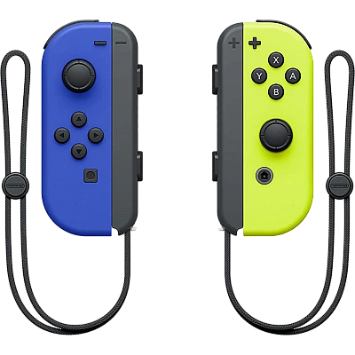Nintendo Switch Joy-Con Pair Yellow & Blue – זוג בקרים רשמיים לנינטנדו סוויץ’