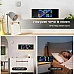 שעון קיר דיגיטלי עם תאורת RGB ושלט | Dragon GPDRA DCRGW שעון קיר דיגיטלי עם תאורת RGB ושלט | Dragon GPDRA DCRGW