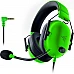 Razer BlackShark V2 X רייזר אוזניות גיימינג חוטיות  (צבע ירוק)