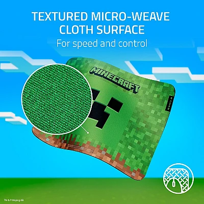 Razer Gigantus V2 – Minecraft Edition (Medium) | משטח גיימינג רשמי