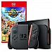 קונסולת משחק Nintendo Switch 2 256GB – אדום/כחול ומשחק Mario World Edition