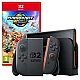 קונסולת משחק Nintendo Switch 2 256GB – אדום/כחול ומשחק Mario World Edition | יבואן רשמי