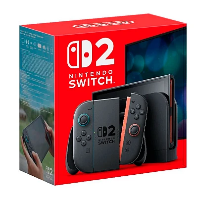 קונסולת משחק Nintendo Switch 2 256GB – אדום/כחול | יבואן רשמי