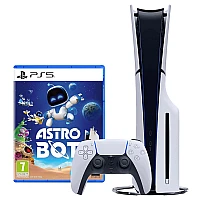 Sony PlayStation 5 Slim 1TB + משחק Astro Bot יבואן רשמי Sony PlayStation 5 Slim 1TB + משחק Astro Bot יבואן רשמי