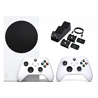 Xbox Series S 512GB Digital Edition + שלט נוסף + מטען זוגי