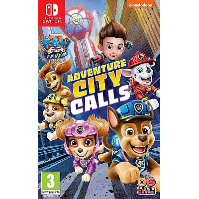 Nintendo Switch | משחק לנינטנדו סוויץ' - Paw Patrol The Movie: Adventure City Calls