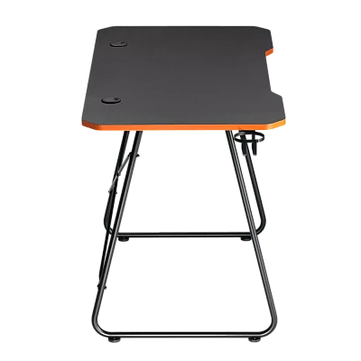 LUMI GMD10-1 שולחן גיימינג 120×60 שחור – עם מחזיק כוס