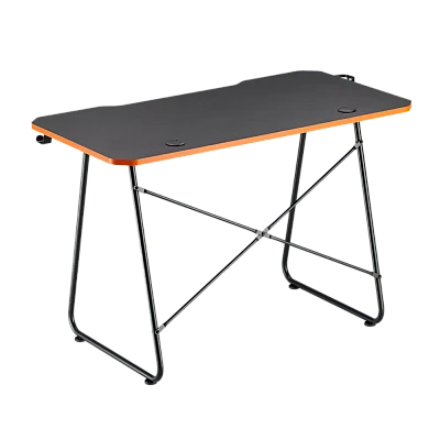 LUMI GMD10-1 שולחן גיימינג 120×60 שחור – עם מחזיק כוס