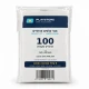 מגני קלפים Perfect Fit שקופים 64×89 מ״מ – 100 יחידות + 3 קלפים במתנה
