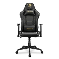 Cougar דגם Armor Elite Royal מושב גיימינג צבע שחור זהב
