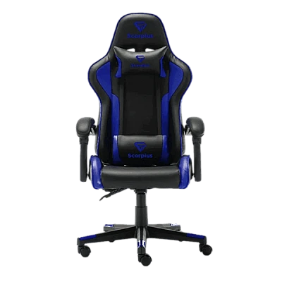 מושב גיימינג Scorpius דגם Life בצבע שחור כחול מושב גיימינג Scorpius דגם Life בצבע שחור כחול