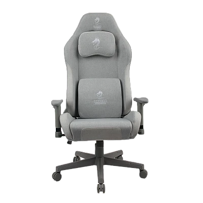 כיסא גיימרים Dragon דגם Cyber צבע אפור-לבן כיסא גיימרים Dragon דגם Cyber צבע אפור-לבן