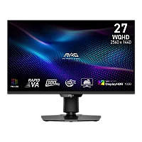 מסך גיימינג Mini-LED MSI MAG 274QPF X30MV בגודל 27 אינץ׳ WQHD 300Hz