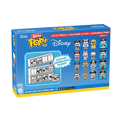 Funko Bitty Pop! – Disney | סט מיני אספנות (4 יחידות, כ-2.5 ס"מ) Funko Bitty Pop! – Disney | סט מיני אספנות (4 יחידות, כ-2.5 ס"מ)
