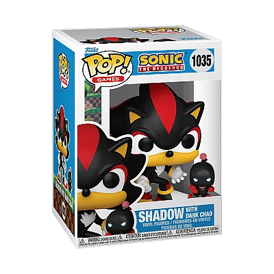 בובת פופ Funko Pop! Sonic the Hedgehog – Shadow with Dark Chao #1035