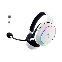 אוזניות גיימינג אלחוטיות Razer Barracuda X Chroma בצבע לבן