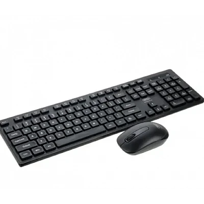  סט מקלדת ועכבר אלחוטי Protec DM510 2.4GHz