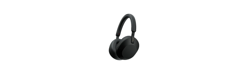 אוזניות פרימיום מקצועיות מבטלות רעש WH-1000XM5 Sony - צבע שחור
