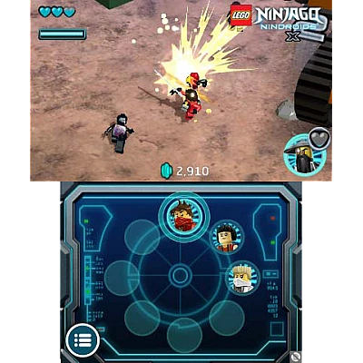 LEGO Ninjago: Nindroids משחק Nintendo 3DS LEGO Ninjago: Nindroids משחק Nintendo 3DS