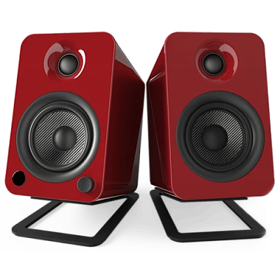 תוספת מעמד לרמקולים Kanto S4 Desktop Speaker Stands for Midsize Speakers Black