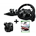 חבילת Logitech G920 עם דוושות, גיר הילוכים ו-Forza Horizon 6 ל-Xbox Series X