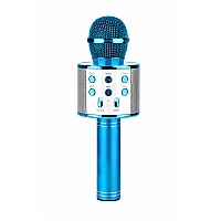 מיקרופון קריוקי אלחוטי Livo Music כחול