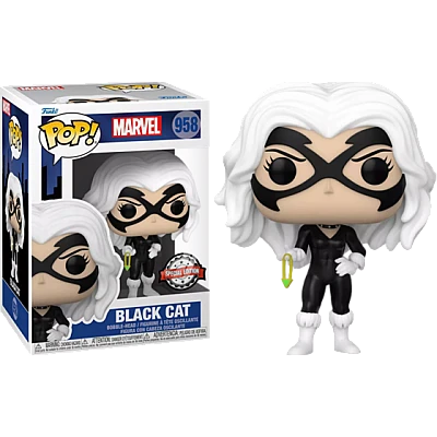 Funko Pop | בובת פופ: Marvel: Animated Spider-man - Black Cat Excslusive