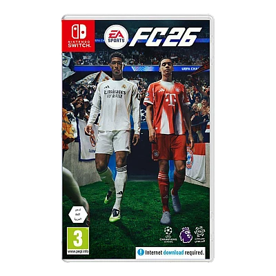 Nintendo Switch | באנדל קונסולת ניידת נינטנדו סוויץ’ כולל משחק FC 26 Nintendo Switch | באנדל קונסולת ניידת נינטנדו סוויץ’ כולל משחק FC 26
