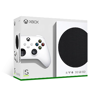 Xbox Series S 512GB Digital Edition + שלט נוסף + מטען זוגי