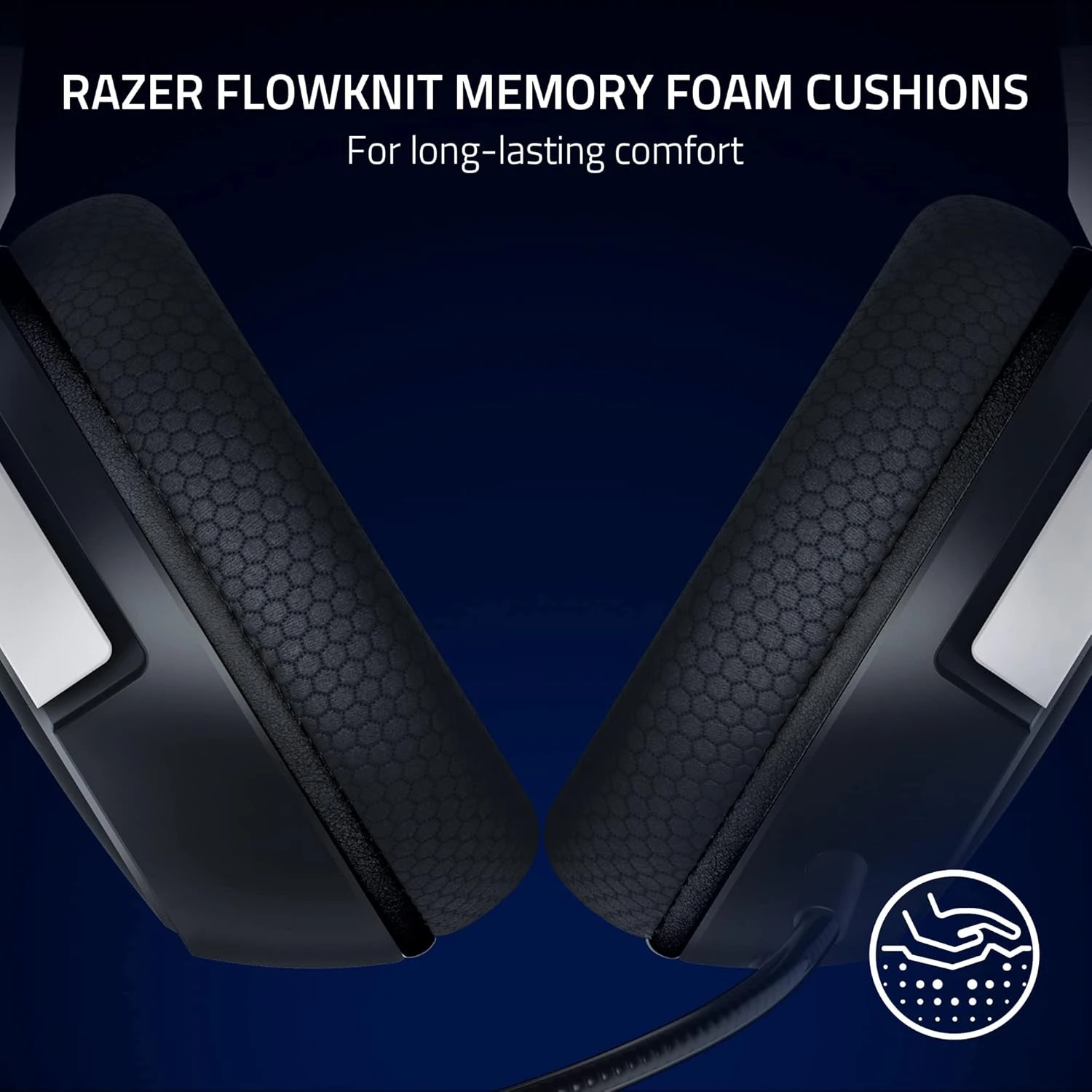 Razer Kaira HyperSpeed for PS5 – כריות Flowknit Memory Foam