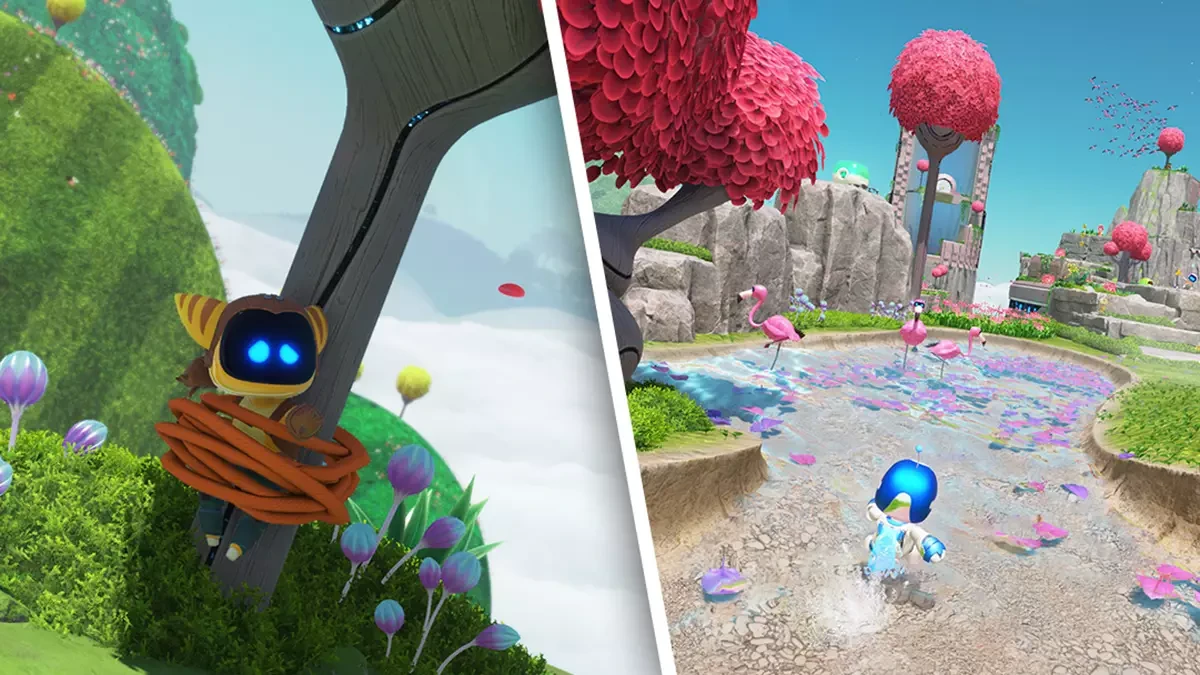 Astro Bot – עולם צבעוני ונופים קסומים