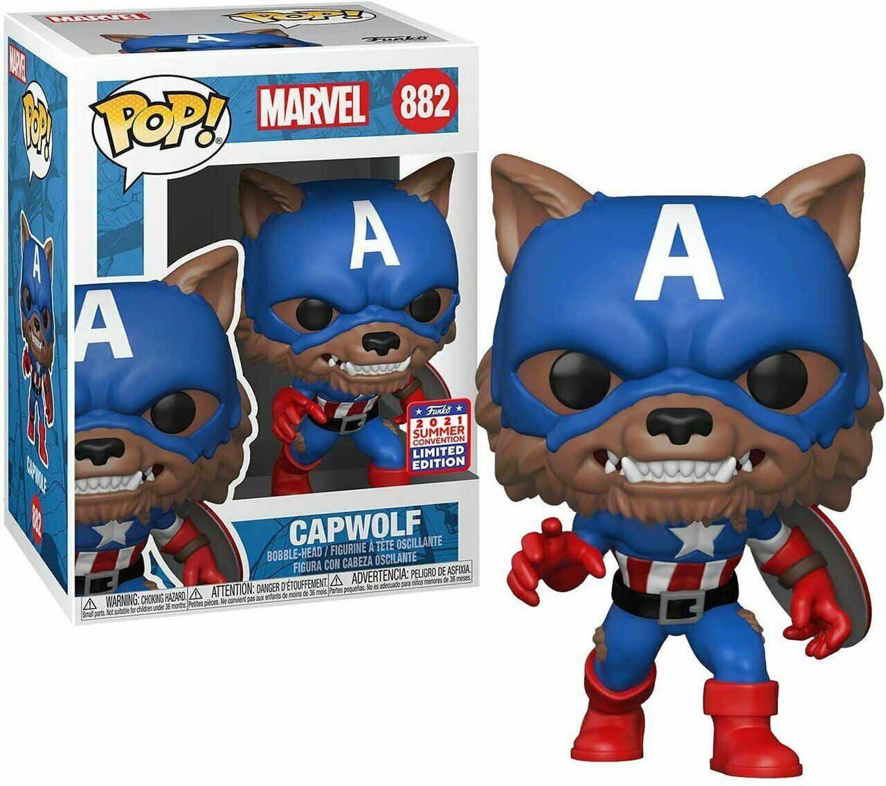 Funko Pop | בובת פופ: Marvel: Year of the Shield - Captain America ...